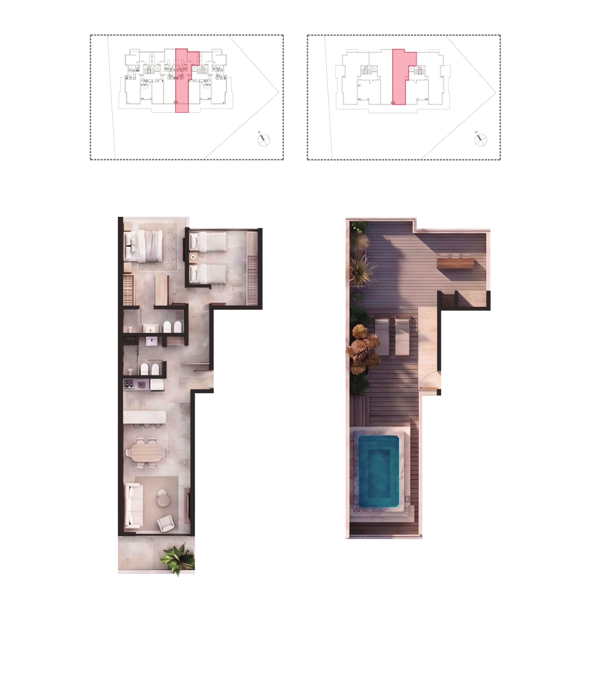 Plano Casa Mirador 204