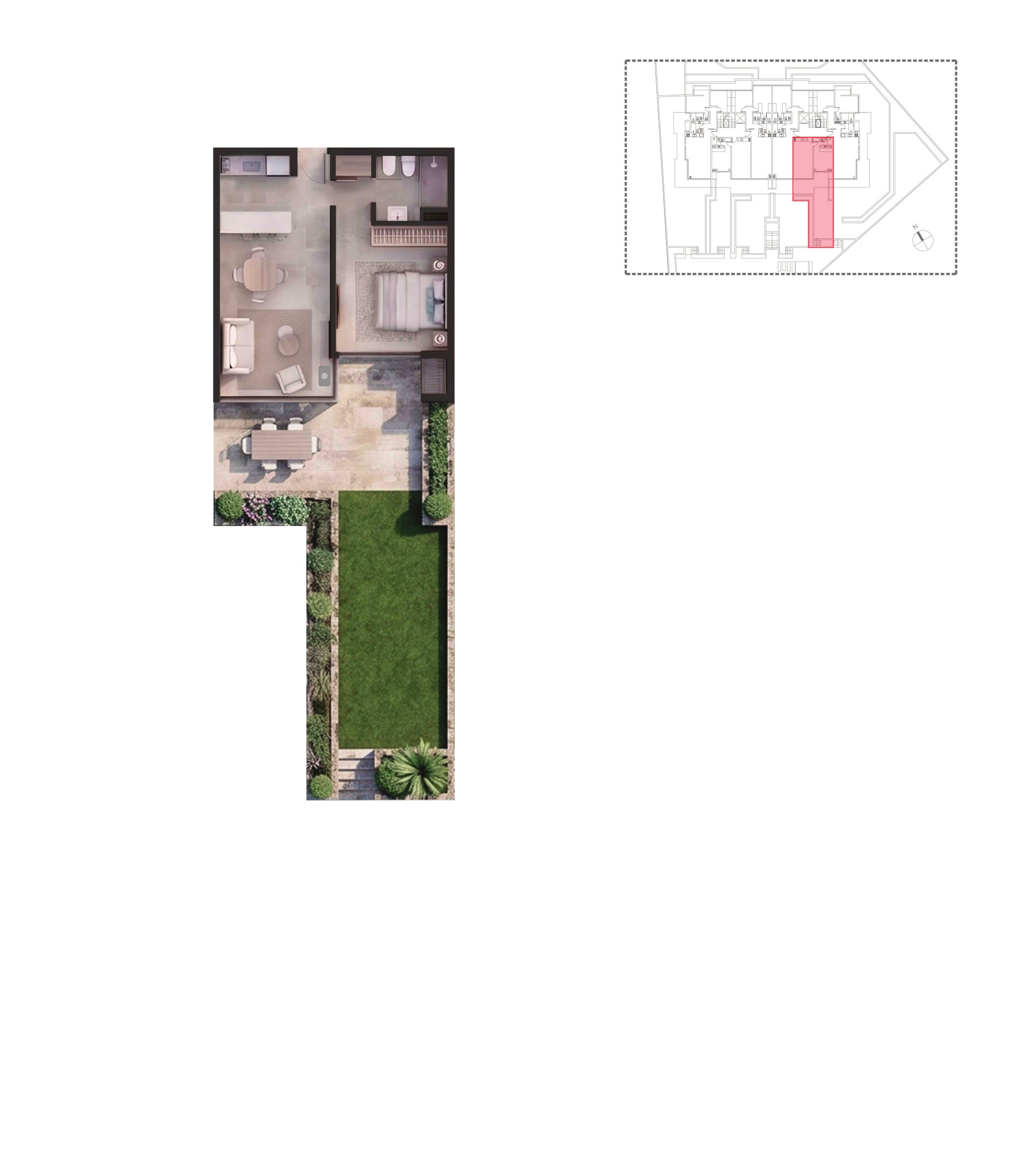 Plano Casa Jardín 005